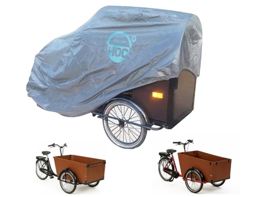 CUHOC Diamond Lastenrad Abdeckplane (XL) für Cangoo, KeeWee, Bimas, Vogue,...