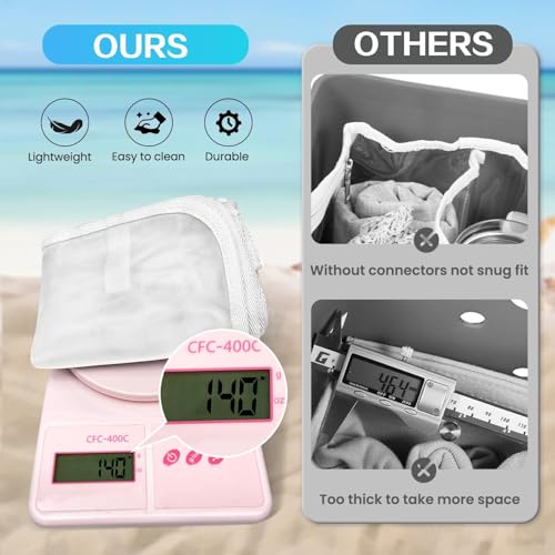 Image of XYFuuee Beach Bag Organizer Insert for Large Simple Modern Bag Accessory