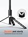 61'' Tall Tripod for iPhone - Selfie Stick Tripod All in One Selfie Stick with Wireless Remote, Lightweight Phone Stand for Video Recording/Vlog/Live Stream/Photo Compatible with All Smartphones​