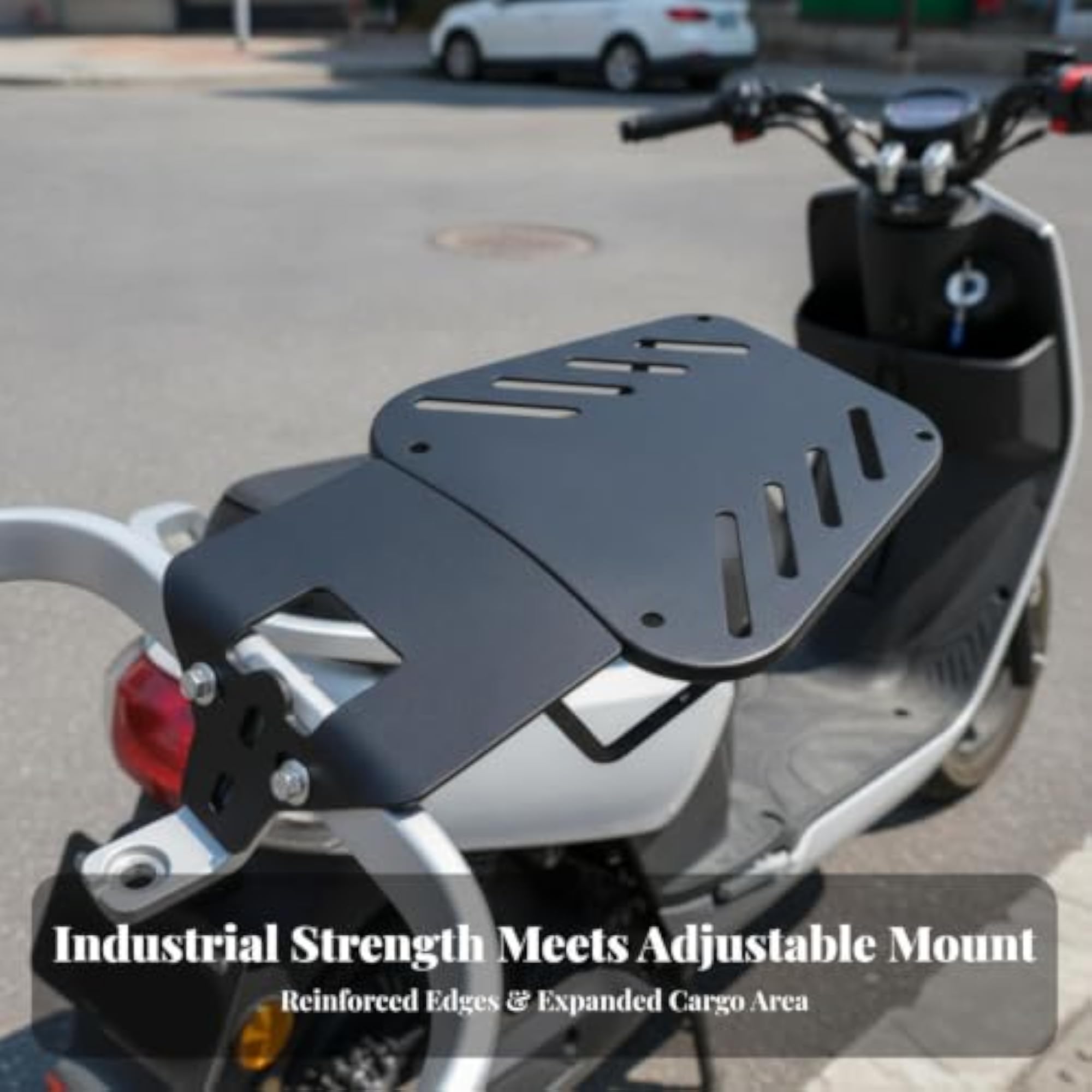 Luggage Rack Extension Bracket, Sturdy Steel Plate