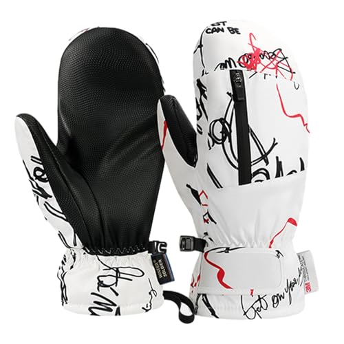 Gants de ski contre le froid gants thermiques adultes tactiles