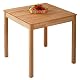 Esstisch quadratisch Krok Wood Tomas aus massivem Buchenholz (75 x 75 cm)