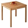 Krok Wood Esstisch Tomas aus Massivholz in Buche (75 x 75 x 75 cm)