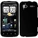 Black Snap-On Protector Hard Cover Case for HTC Sensation 4G (T-Mobile)