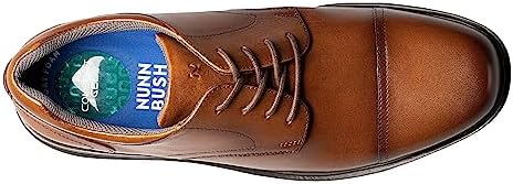 Nunn Bush Men's, KORE Pro Cap Toe Oxford Cognac | Image 5