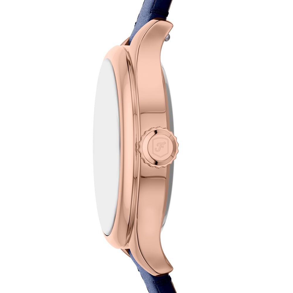 Fossil Montre Gilmore pour Femmes, Mouvement à Quartz Trois Aiguilles, Bracelet en Acier Inoxydable ou en Cuir