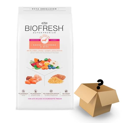 Ração Biofresh Cães Adultos Light Pequenas E Mini 10,1Kg + Surpresa