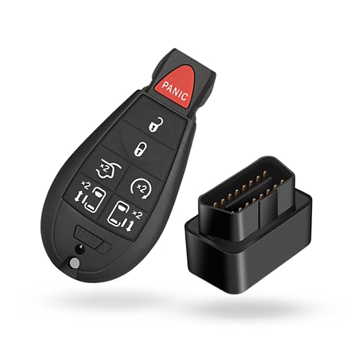 Sustituye el mando roto con este control remoto de entrada sin llave para Dodge Grand Caravan 5