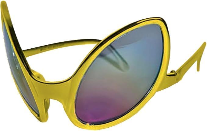 FancyPants FunTime Alien Glasses, Unique Alien Glasses for Festivals, Cosplay, Halloween and Everyday Wear