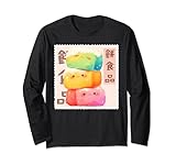 Photo Gallery kawaii mochi cibo carino giapponese estetica otaku maglia a manica Photo Gallery kawaii mochi cibo carino giapponese estetica otaku maglia a manica
