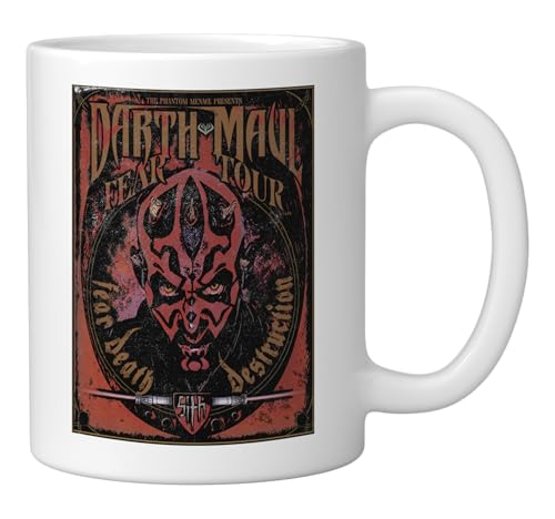 Taza de cerámica Star Wars Darth Maul Fear Tour 11 oz miniatura 2