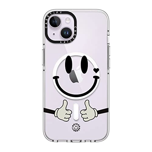 CASETiFY NA iPhone 14 P[X [΂݂ɂf/2m̗NA/MagSafe ɑΉ] - Big Smile By Nathan Bennett