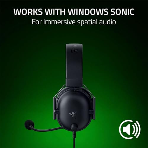 Image of Razer BlackShark V2 X Headphones for Xbox 50mm Driver Cardioid Microphone Lightweight Noise Isolating Ear Pads for Xbox Series X Series S PS5 PC 3.5mm Black