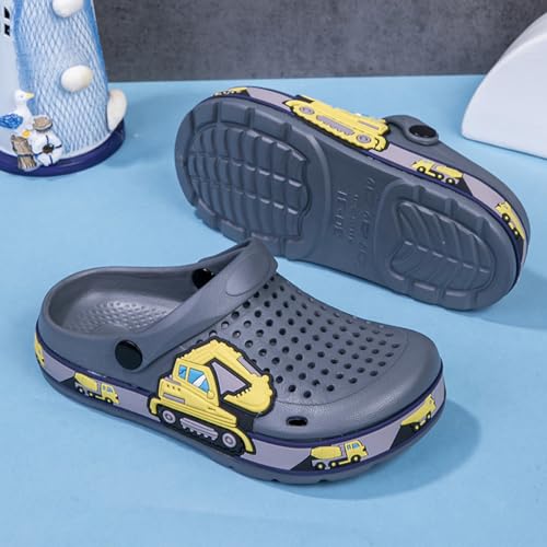 Image of Toddler Boys Girls Buckle Sandals Comfort Close Toe Sandal,Slipper for Kid with Adjustable Heel strap