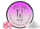 Simply Sooney Remineralizing Vegan Mineral Tooth Powder I Bubblegum Formula for Kids I Natural Whitening I Stronger Teeth 1.5oz (1.5 oz jar)