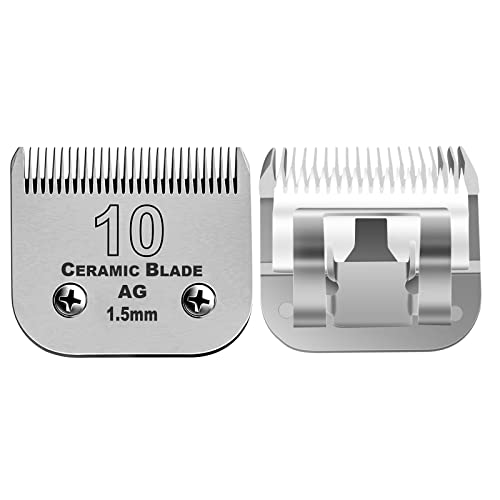 10 Blade Dog Grooming Replacement Blade Compatible with Andis Clippers