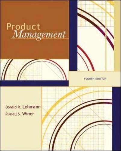 Product Management (McGraw-Hill/Irwin Series in Marketing)