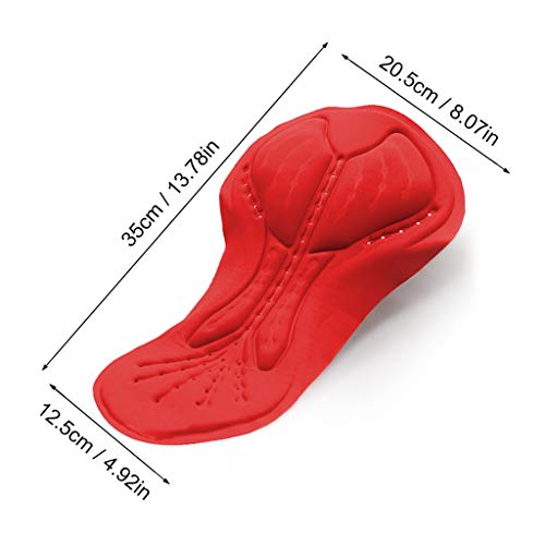 simhoa Shorts de ciclismo para mulheres e homens, acolchoado para ciclismo