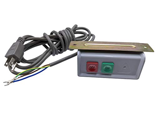 On/Off Power Switch Box with Cord for Industrial Sewing Machines