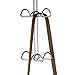Evelots 2 Pack Hanging Purse/Handbag Organizer-Over The Closet Rod-Vertical Space Saving Accessory Storage, 12 Hooks Total-Chrome