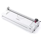 イーサプライ ラミネーター A3/A4対応 裁断機付き 波形/点線カット コーナーカッター 2本ローラー 100/150ミクロン 名刺 はがき EZ4-LM008