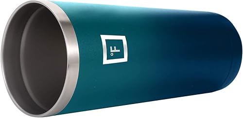 Miniatura 5 de IRON FLASK Vaso clásico de 16, 24 o 32 onzas, acero inoxidable aislado al vacío, frío o caliente, moderno de doble pared, simple vaso térmico de