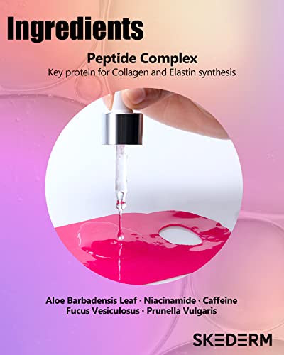 Skederm Lifting Patch Peptide | V Shaped Slimming Face Mask Double Chin Reducer V Line Lifting Mask #TOP4