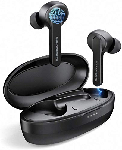 TK-TrueCapsule-FreeTest SoundPEATS Auriculares inalámbricos (Negro)