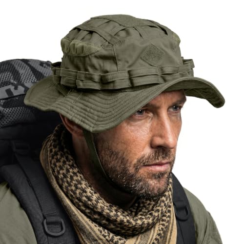 Image of IDOGEAR Sports Tactical Boonie Hat Oval Molded Brim Water Resistant