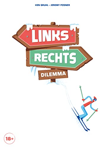 Cojones Production Asmodee, Left Right Dilemma, Party Game, Card Game, 3-6 Players, From 18+ Years, 30 Minutes, German - Image 2