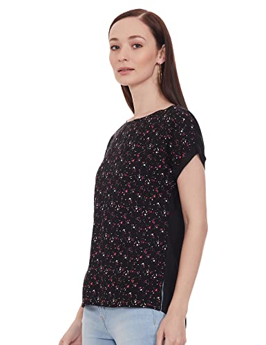 Image of Easybuy Women's Regular Blouse (AU21SR23LS Black L)