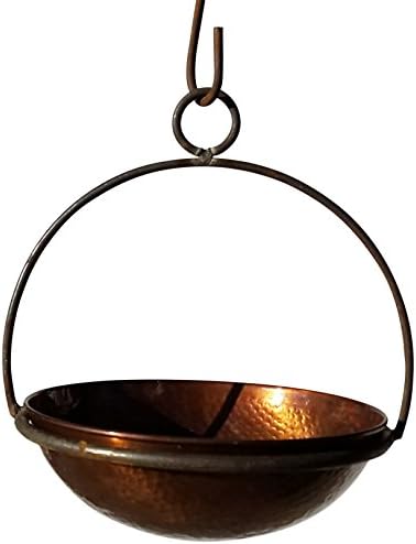 Passage CH10-WOK-10-DHDC Hanging Planter, Hammered Copper
