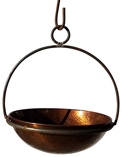 Passage Ch10-Wok-10-Dhdc Hanging Planter, Hammered Copper #TOP2