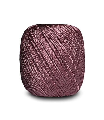 Image of CIRCULO Encanto Slim Yarn 100% Viscose - Luxury & Shine - Sport Weight Yarn - 262 yds, 3.52 oz - Color 3201 - Cameo