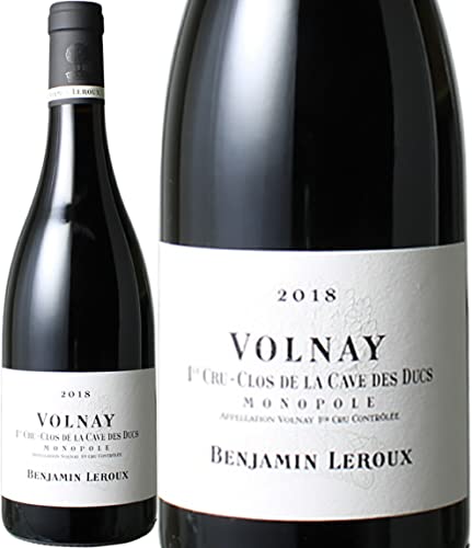 ヴォルネイ プルミエ・クリュ クロ・ド・ラ・カーヴ・デ・デュック(モノポール) 2018 バンジャマン・ルルー 赤 ヴォルネイ プルミエ・クリュ クロ・ド・ラ・カーヴ・デ・デュック(モノポール) 2018 バンジャマン・ルルー 赤