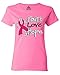 Shop4Ever Faith Love Hope Women's T-Shirt Breast Cancer Awareness Shirts Large Azalea Pink 0