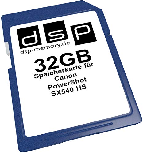 Preisvergleich Produktbild DSP Memory 32GB Speicherkarte für Canon PowerShot SX540 HS