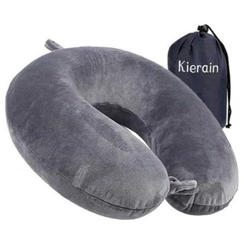 kierain Memory Foam Travel Neck Pillow Cover