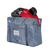 zhtangrui Backless Booster Seat Travel Bag for Airplane - Durable Car Seat Cover & Carrier for Easy Airplane Travel (blue)