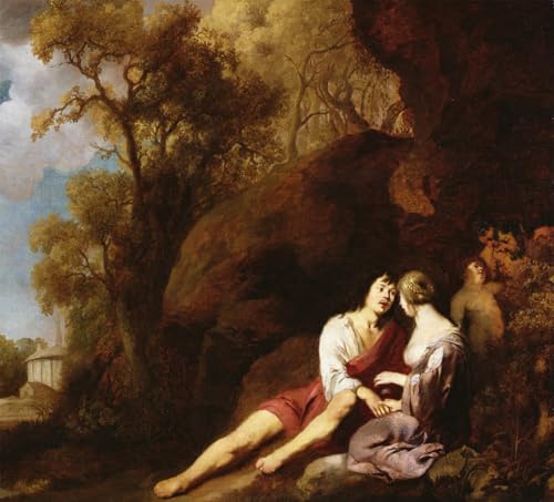 De Célèbres Tableaux Murale Art Peter Lely Idylle Impression de Qualité