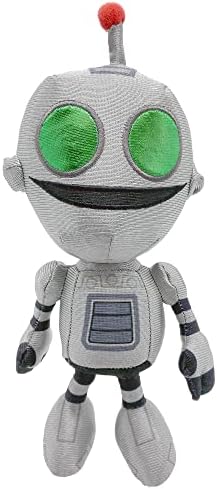JINX Official Clank of Ratchet & Clank: Rift Apart, Collectible Plush, Excellent Plushie Toy for Toddlers & Preschool, Super Cute