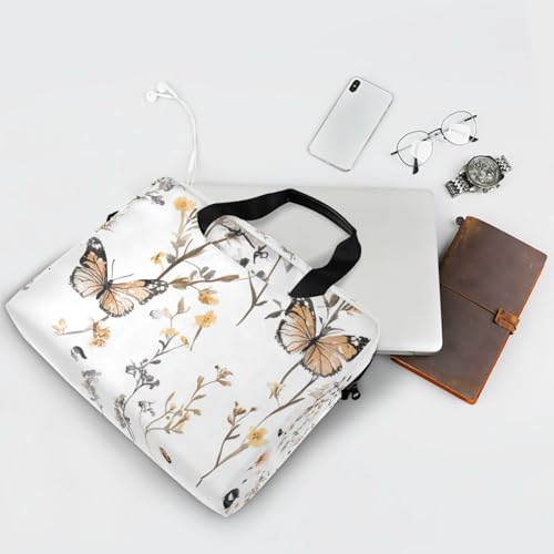 Funda portátil para laptop 15.6 pulg con asa y correa miniatura 7