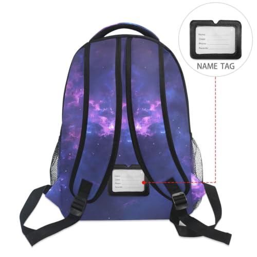 Sac à dos école étudiant cartable galactique ado pour ordinateur - 6