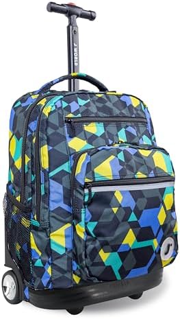 J World New York Sundance Laptop Rolling Backpack