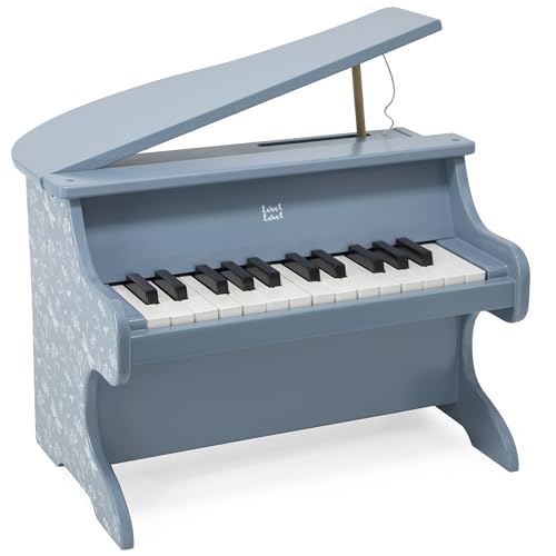 Label Label Houten Piano Blauw