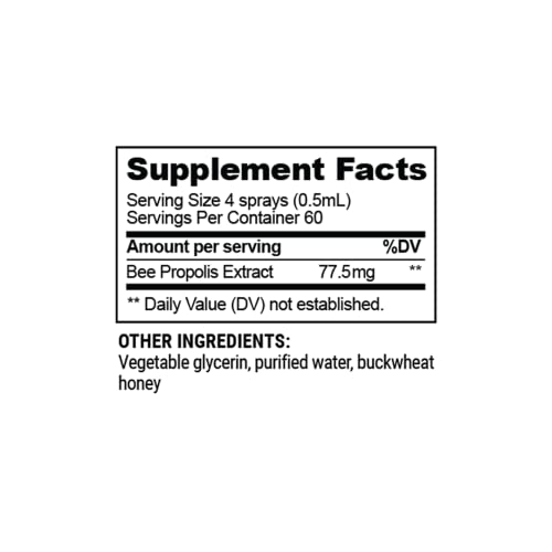 Kids Propolis Throat Spray - Natural Immune Support & Sore Throat Relief - By Beekeeper's Naturals - Has Antioxidants & Gluten-Free (1.06 Oz) Pack Of 1 (Kids) #TOP6