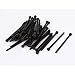 M3 x 50 Alloy Steel Hex Bolt Socket Head Cap Machine Screw Black 50Pcs