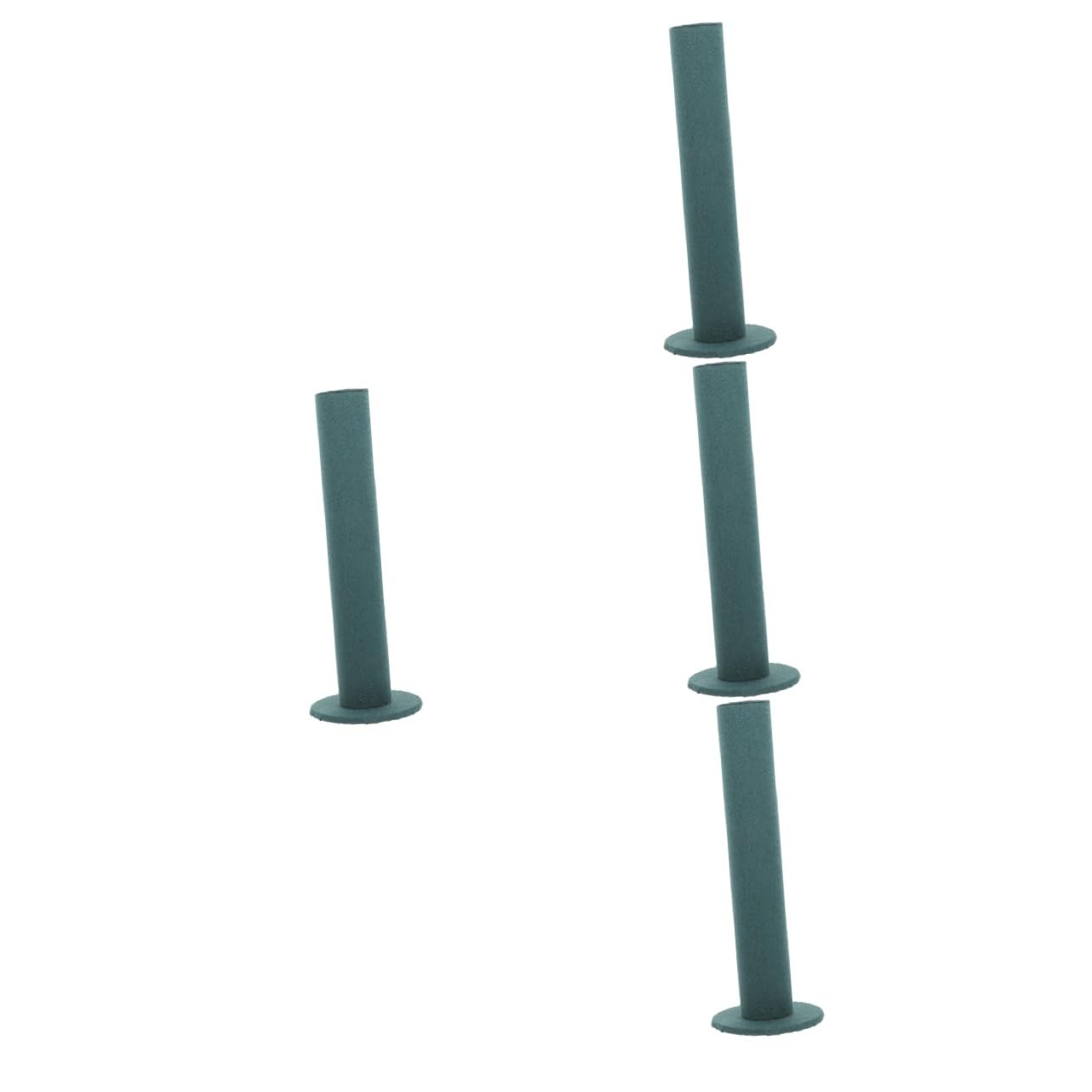 Cabilock 4 Stück Haarband Organizer aus Samt Vertikaler Display Ständer für Haargummis und Schmuck zur Aufbewahrung von Armbändern Uhren und Haaraccessoires Dunklem Grün
