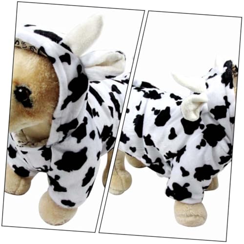 Disfraz de Vaca para Perro Talla M GLEAVI miniatura 4