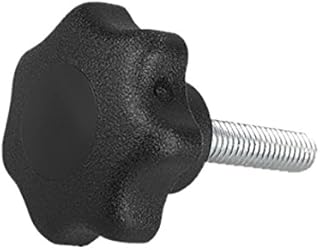 Kipp 06220-4A42X40 Black Thermoplastic/Stainless Steel Star Grip, 3/8-16